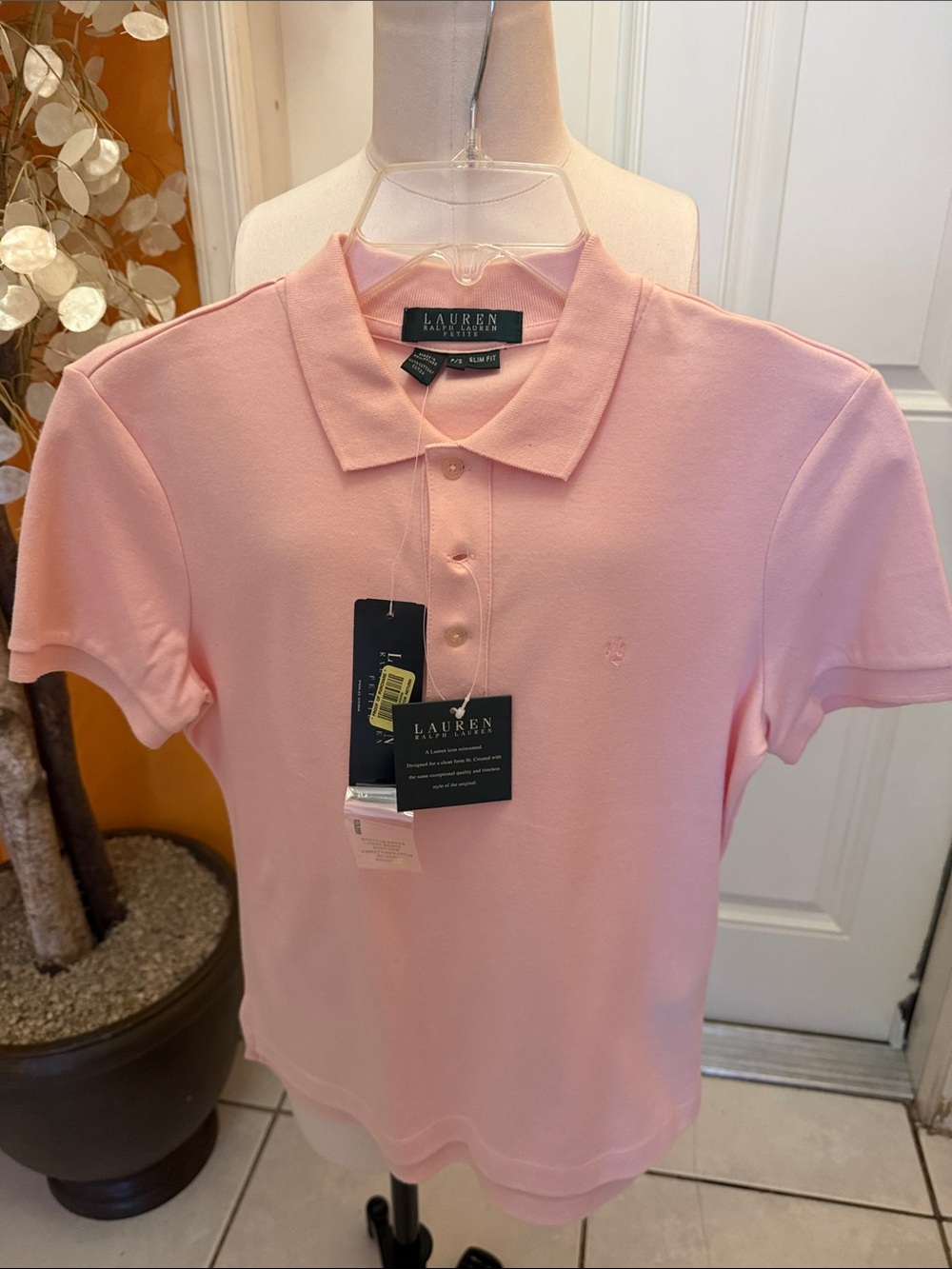 Lauren Ralph Lauren Men’s Polo Shirt in Light Pink
